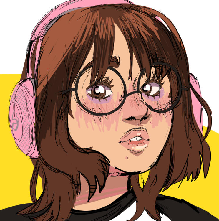 Self Portrait in Headphones